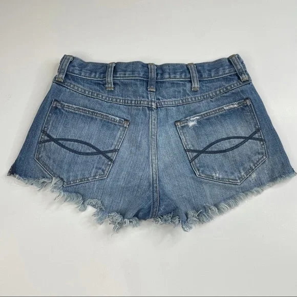 Abercrombie & Fitch High Rise Festival Shorts